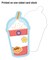 Carson Dellosa We Stick Together 36 Cups and Water Bottles Cutouts, Colorful Water Bottle and Cup Cutouts for Classroom, Colorful Cutouts for Bulletin Board, Arts and Craft, sand Classroom Decor